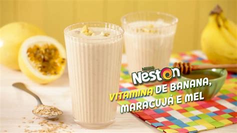 Vitamina Neston Banana Maracuj E Mel Receitas Nestl V Deo