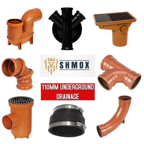 Underground Drainage 110mm Low Back P Trap X 2 Grate And Bends £2500