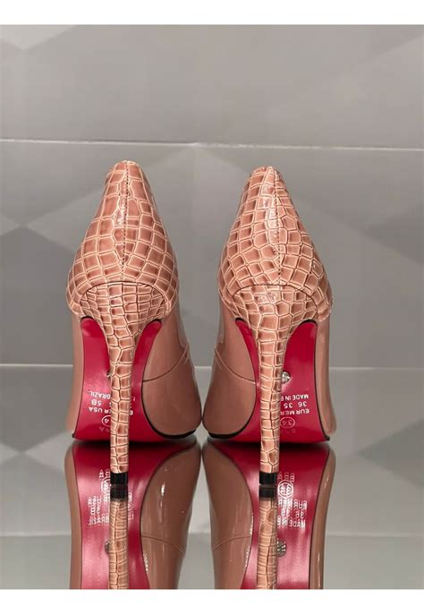 Scarpin Nude Albany Rosado