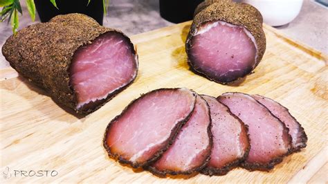 Домашняя полендвица без копчения. Мясная нарезка на праздничный стол ...