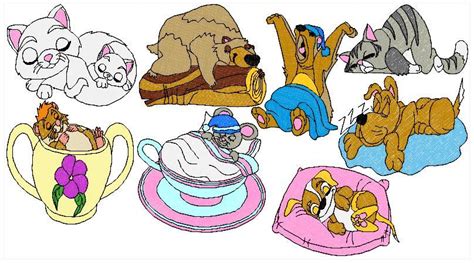 Sleeping Sweeties Set - 5 Sizes! - Products - SWAK Embroidery