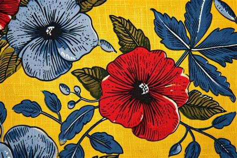 Premium Photo African Wax Print Fabric