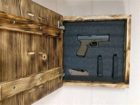 Hidden Gun Storage Doc Holliday Wall Art Box - Etsy