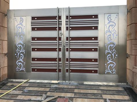 Stainless Steel Gate With Decorative Designs