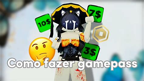 📍como Fazer Gamepass 😉 Roblox Gamepass Tutorial Youtube
