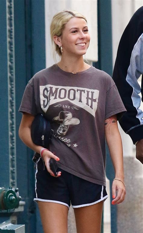 Hailey Welch Shops At Lingerie Store In Manhattans Soho Neighborhood