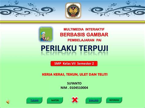 Mpi Berbasis Gambar Perilaku Terpuji Ppt