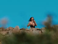 Naked Elina Löwensohn in Let the Corpses Tan