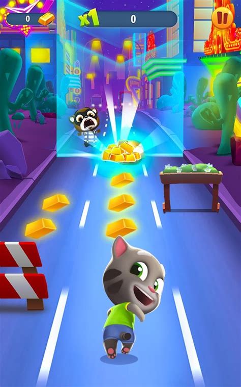 talking tom gold run  game android apps  google play