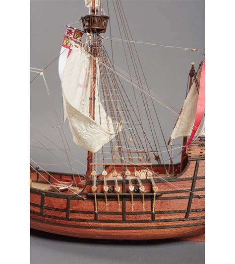 Assemble The Santa Maria Caravel Wooden Ship Model Kit