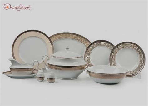 Столовый сервиз на 6 персон "Victoir Platine" (25 предметов) - Купить ...