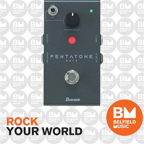 Ibanez Ptgate Pentatone Gate Noisegate Effects Pedal Belfield Music