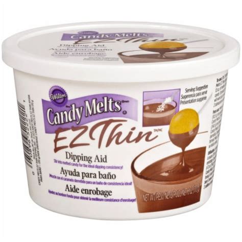 ez thin candy melts dipping aid oz  frys food stores