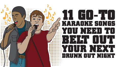 11 Go-To Karaoke Songs You Can Belt Out To