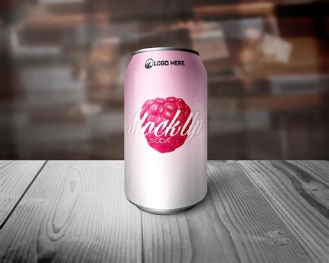 Premium Psd Soda Can Mockup Psd