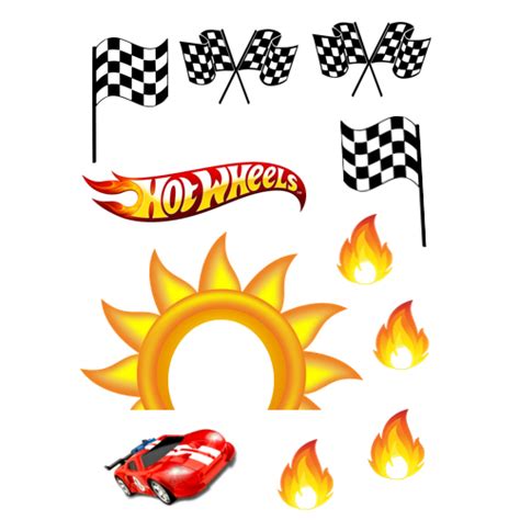 Jual Topper Cake Tema Hot Wheels CUSTOM Hiasan Kue ULTAH HOT WHEELS Shopee Indonesia