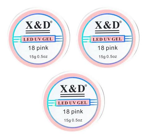 Unhas De Gel Unid Pink Nude Xd Alongamento De Fibra Xed Mercado Livre