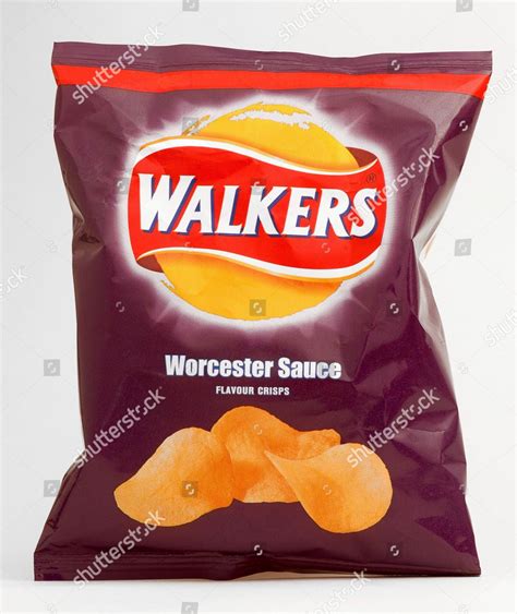 Walkers Worcester Sauce Crisps Editorial Stock Photo - Stock Image | Shutterstock