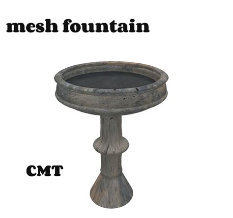 Second Life Marketplace Fountain