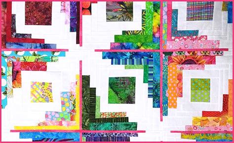 Beautiful Log Cabin Quilt Secrets Inspired Quilting By Lea Louise
