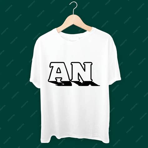 Premium Vector An White Tshirt Logo