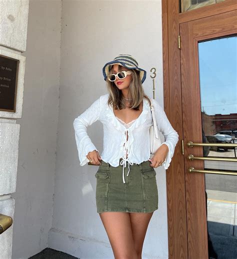 It's Official: The Cargo-Skirt Trend Is Back in a Big Way | Who What Wear