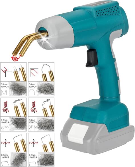 Cordless Plastic Welder For Makita V LXT Battery Hipoke W Plastic Welding Hot Stapler Hot