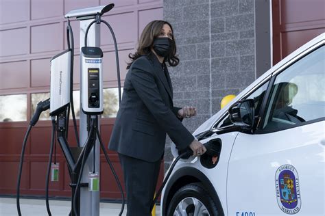 Kamala Harris Highlights 5B Plan For Vehicle Charging Stations Across