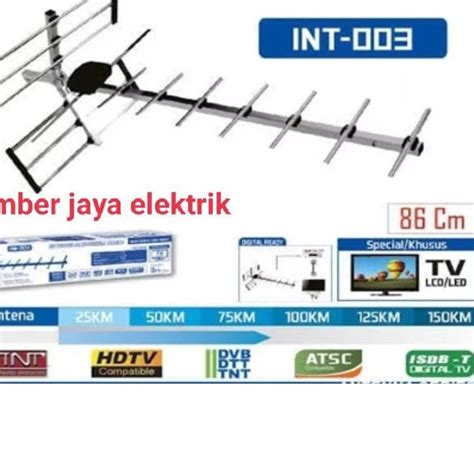 Jual Serbuuu Antena Tv Luar Ruangan Intra Int Sinyal Digital Dan