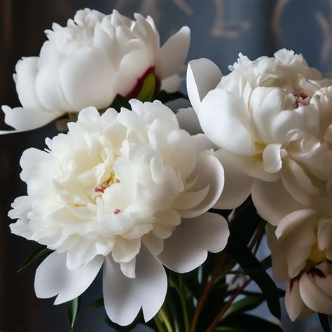 Пин от пользователя OXIART на доске Пионы в 2024 г | Пионы, Букет белых ...