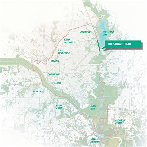 Get To Know The Trails Santa Fe Trail The Loop Dallas