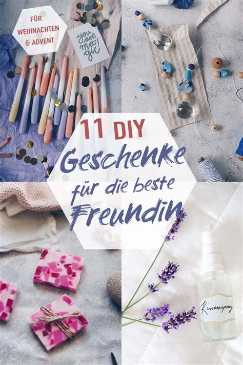 11 DIY Weihnachtsgeschenke für beste Freundin selbermachen