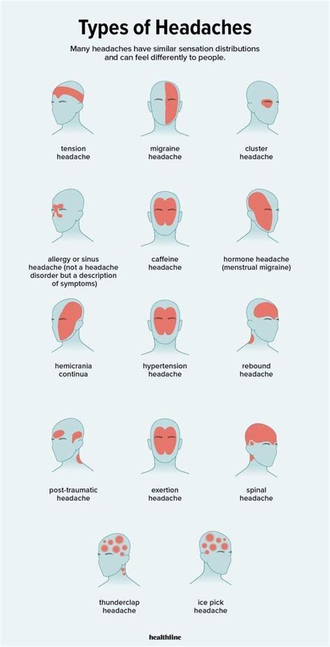 Types Of Headaches Medschool Doctor Medicalstudent Image Credits