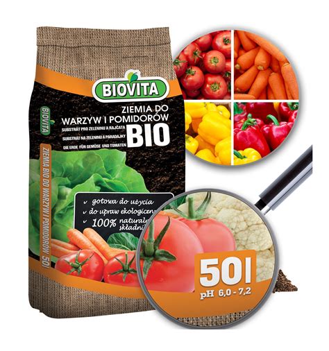 Gotowe Pod O E Bio Ziemia Warzyw I Pomidor W Biovita L Egarden Pl