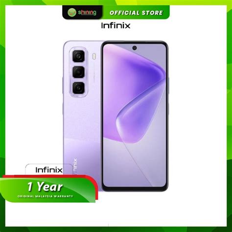 Infinix Hot X GB GB Dreamy Purple Shopee Malaysia