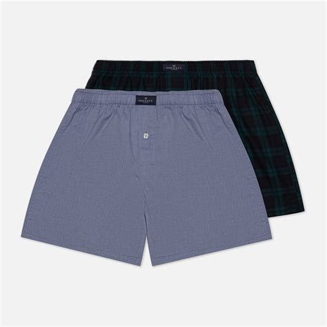 Комплект мужских трусов Hackett Greg Check Boxer 2-Pack, HMU10636-665