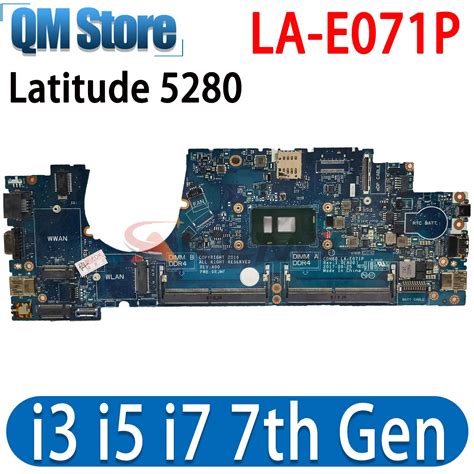 La E P Motherboard For Dell Latitude Laptop Motherboard