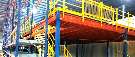 Column Based Mezzanine System Mezzanine Racking System