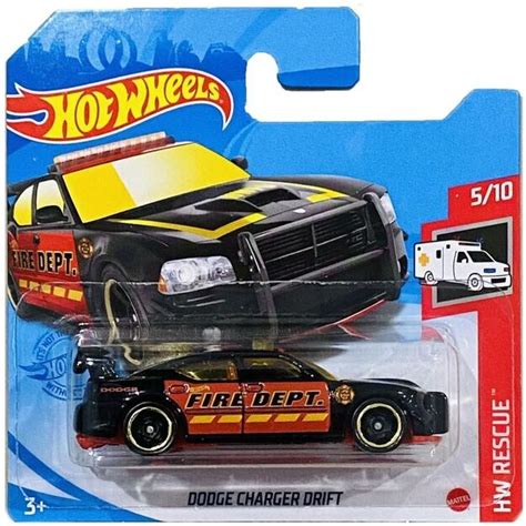 Hot Wheels Automodeliukas Dodge Charger Drift Kinders Lt