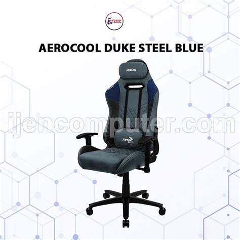 KURSI GAMING » AEROCOOL DUKE STEEL BLUE • Toko Laptop dan Komputer ...