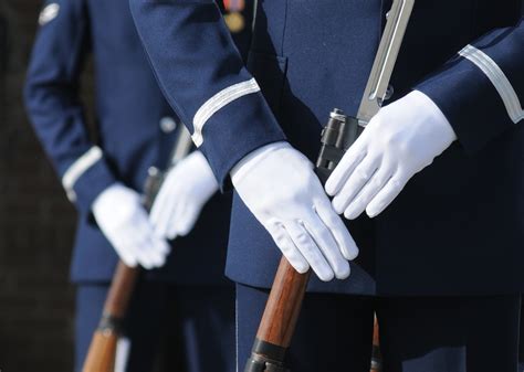 Af Honor Guard Drill Teams Reveals New Routine For Keesler Air Force