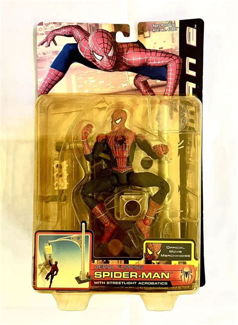 Toybiz トイビズ Spider Man 2 Aerial Flipping Spider Man フィギュア マーベル スパイダーマン