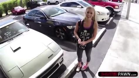 Attractive Blonde Woman Selling Her Car Gets Hammered In Shawns Office