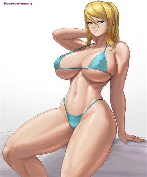 Samus Bikini By Superbusty Hentai Foundry