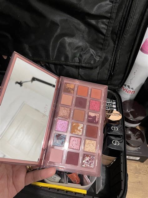 Huda Beauty Naughty Nude Eyeshadow Palette Original Beauty Personal Care Face Makeup On
