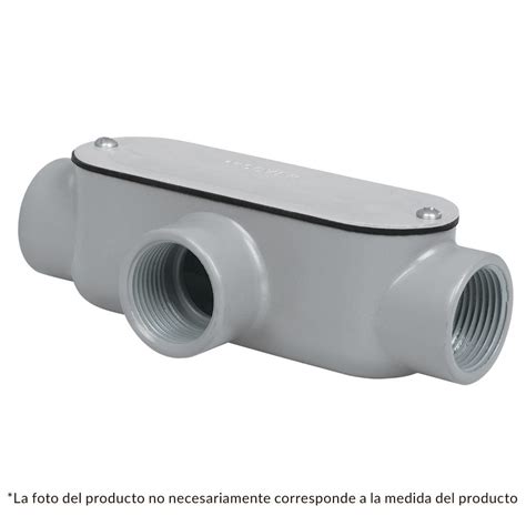 Condulet 1 2 conexión tipo T Volteck Cod 46979