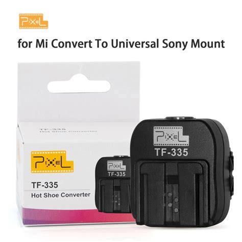 Pixel Tf Hot Shoe Adapter For Sony Mi Convert To Universal Sony Mount For Flash Speedlite