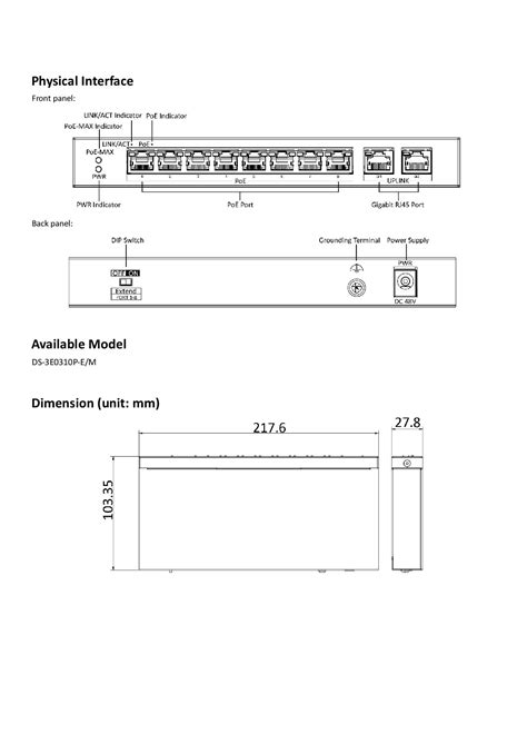 HIKVISION DS-3E0310P-E/M - OES Asia Solutions