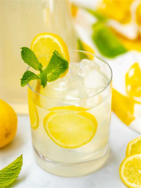 Homemade Mint Lemonade A Mind Full Mom