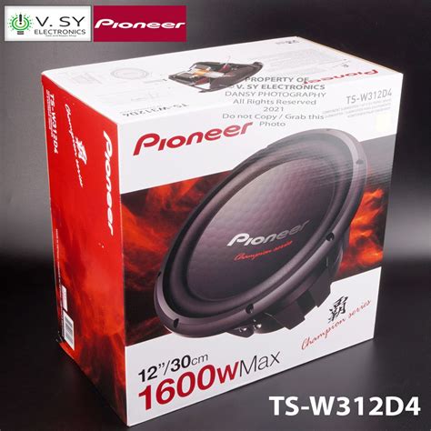 Original Pioneer Champion Series Ts W D W Dual Ohms